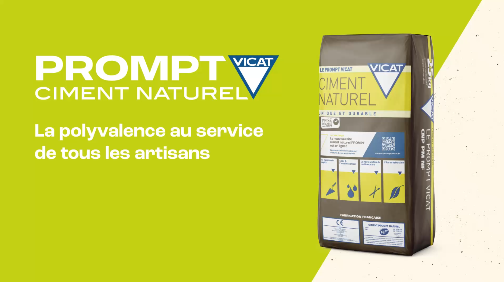 Notre documentation Ciment Prompt Vicat